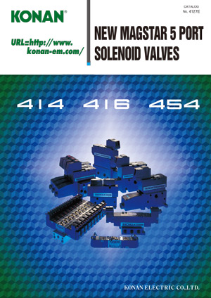 NEW MAGSTAR series 5 port solenoid valves